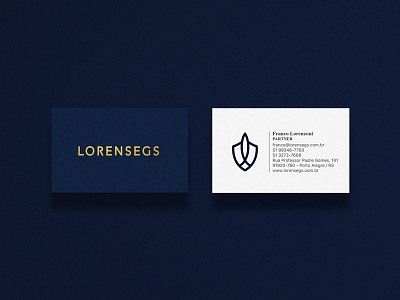 Lorensegs. Branding brand identity branding business card design food food branding graphic design identity design stationery