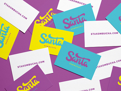 Santa Kombucha / Business Card