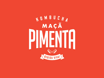 Santa Kombucha - Maca e Pimenta bottle brewery kombucha kombucha packaging design label design logo design packaging packaging design santa kombucha