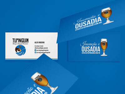 Business Card / Cervejaria Tupiniquim branding brewery identity business card design design de cartao identity design logo designer logo designs logos