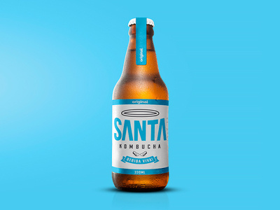 Santa Kombucha Original / Branding & Packaging Design