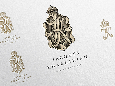 Logo versions for jeweler branding branding design branding experience branding studio by industria coat of arms identidade visual joalheria jewel jeweler jewelry jewelry branding