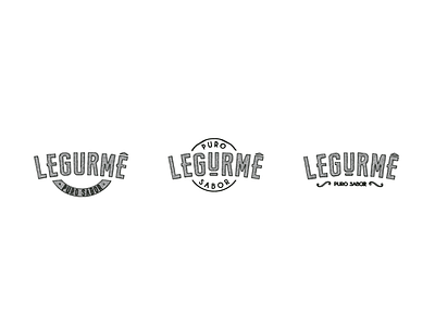 Branding Logo Process for Legurmê branding studio by industria fonts handmade logo identity design industria branding industria design legurme logo logo design logo development logo process logos sketch