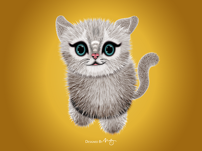 Cute Kitty Illustration