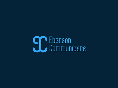 Eberson Communicare logo akartwork akhaledartwork design logo logo design logo design branding logo design concept logo designer smart logo symbol symbol icon