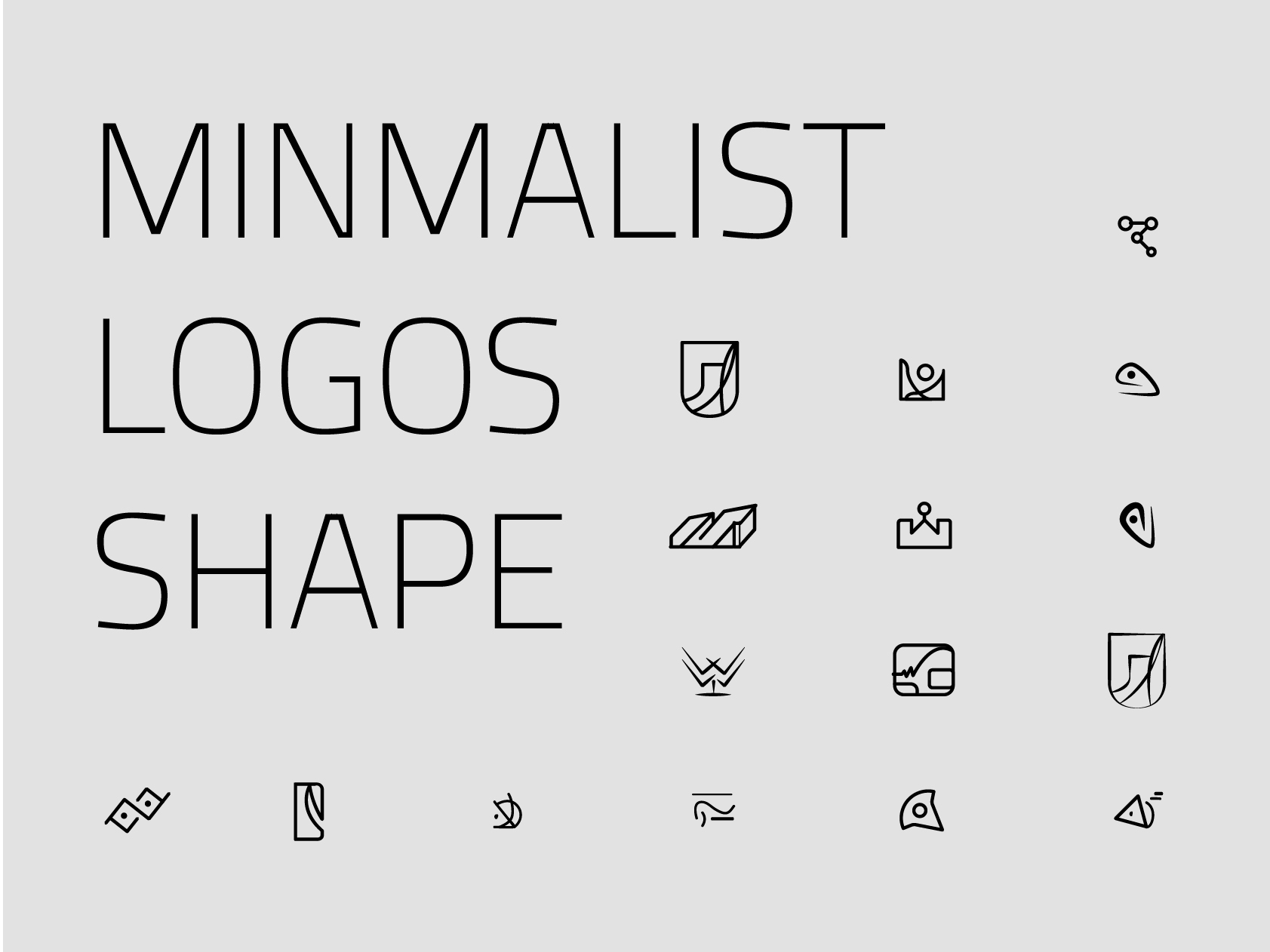 minimalist logo template