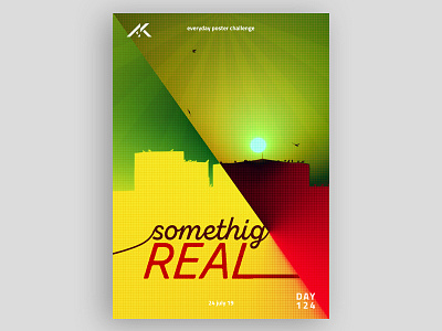 124 | Something REAL 100daysofposter 365dayposter abstract abstract art abstraction akartwork akhaledartwork collage dailyposter design designeveryday graphic graphicdesign illustration optical poster posteraday postereveryday posters typography