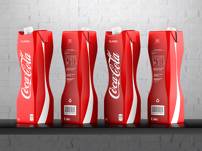 Coca-Cola Classic / Packaging design classic coca cola cocacola coke concept packaging
