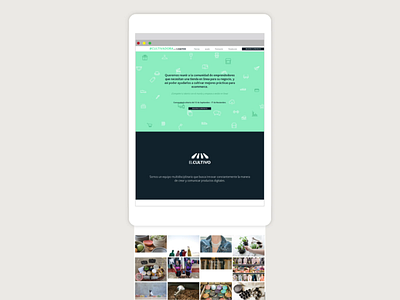 Cultivadora | El Cultivo ui ui design web web design website