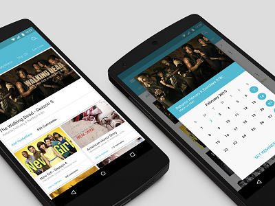Wave with Material Design android concept design google material design uiux