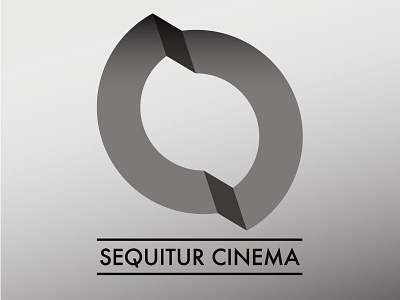 Sequitur Cinema first dribbble logo