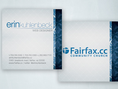 Fairfax.cc Business Cards