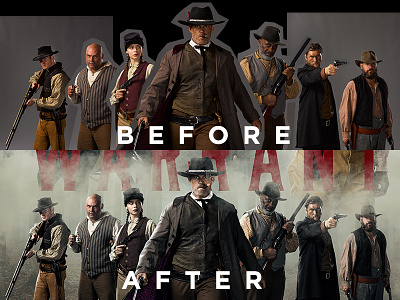 Before And After compositing keyart lighting lighting effects photoshop retouching