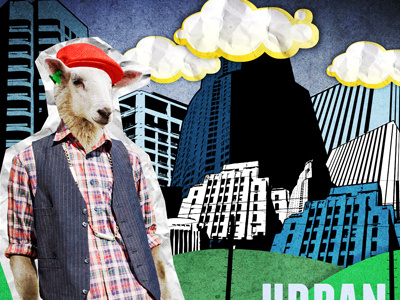 Urban Sheep city concrete sheep urban
