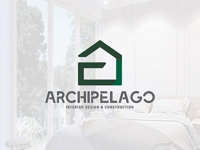 Archipelago Interior Logo architecture branding company corporate graphic design identity interior logo logo design