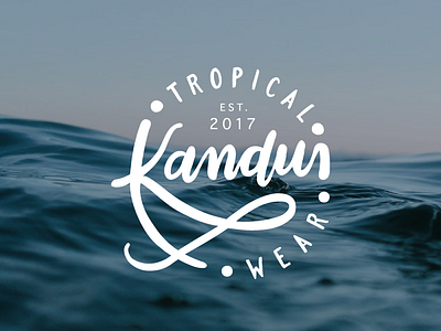 Kandui Wear Hand-Lettering