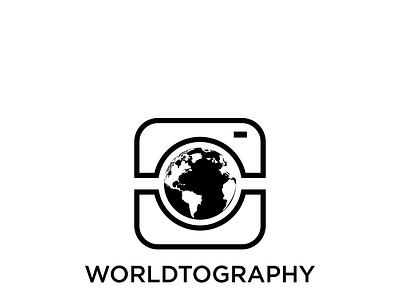 worldtography app design illustration logo minimal type typography vector web website