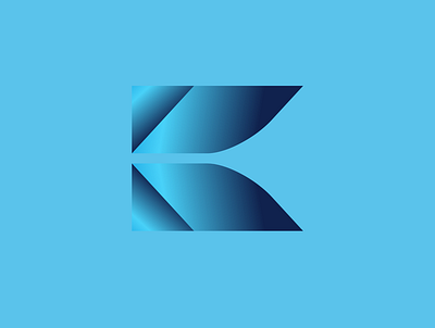 K logo app design icon k logo minimal vector