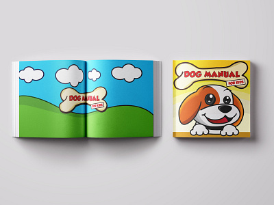 // Dog Manual for Kids Book Cover