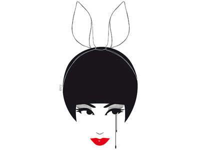 Ma biche fashion illustration illustration