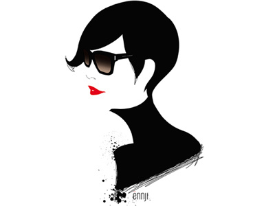 Ënnji4 fashion illustration illustration