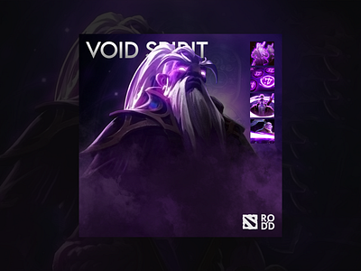 Video Game Social Media Feed - Dota 2 marketingdesign voidspirit