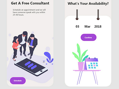 App Concept For Finding Consultants