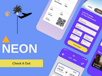 Hotel & Plane Booking App Concept