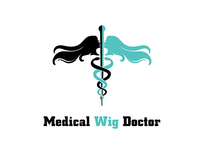 Medical Logo branding cancer logo design designing doctor logo graphic design graphics illustration logo logo design medical medical logo vector wig logo