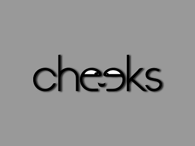 Cheeks Logo brand identity design funny logo logo logo design unique logo vector