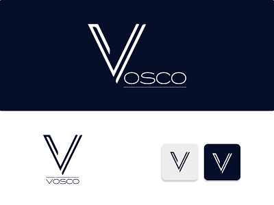 Vosco Logo brand identity business logo cleaner logo illustration logo design logodesign new logo design typography unique logo v logo vector