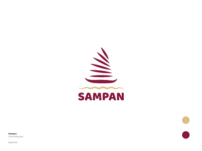 Sampan | Rebranding brand identity branding cuisine food graphic identity india logo logo design rebranding restaurant sampan