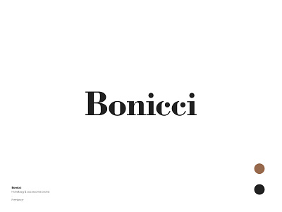 Bonicci | Branding brand brand identity branding design graphic handbag identity identity design logo logotype logotype design women