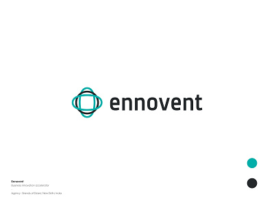 Ennovent | Rebranding accelerator brand brand and identity branding circle design graphic identity innovation logo logo design rebrand