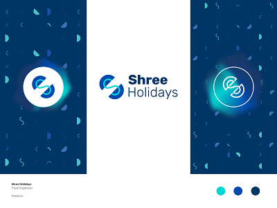 Shree Holidays | Branding blue brand design branding design destination highway holiday identity india logo logo design travel