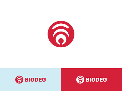 Biodeg | Logo Design brand identity branding circle graphic design logo logo design logodesign red sugar