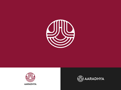 Aaradhya | Branding a logo abstract branding circle design digital graphic identity india logo logo design symbol