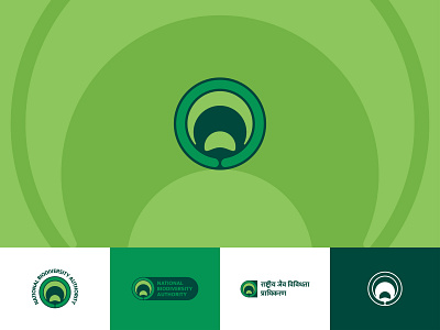 National Biodiversity Authority of India | Rebranding bio biodiversity branding circle design diversity forest forest logo graphic identity india logo logo design