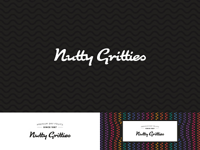 Nutty Gritties | Rebranding branding delhi design dry fruits food fruits graphic identity india logo logo design logotype nuts packaging premium type wordmark