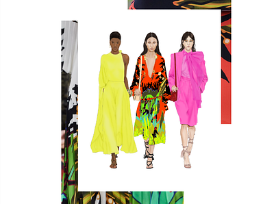 Fashion Illustration- Valentino SS 20 adobe illustrator adobe photoshop fashion fashion illustration illustration neon neoncolor runway ss20