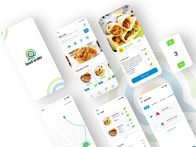 Food Order - App Concept app app design booking app concept cooking custom design dailyui design dribbble food food app food order recipe resturant ui ux