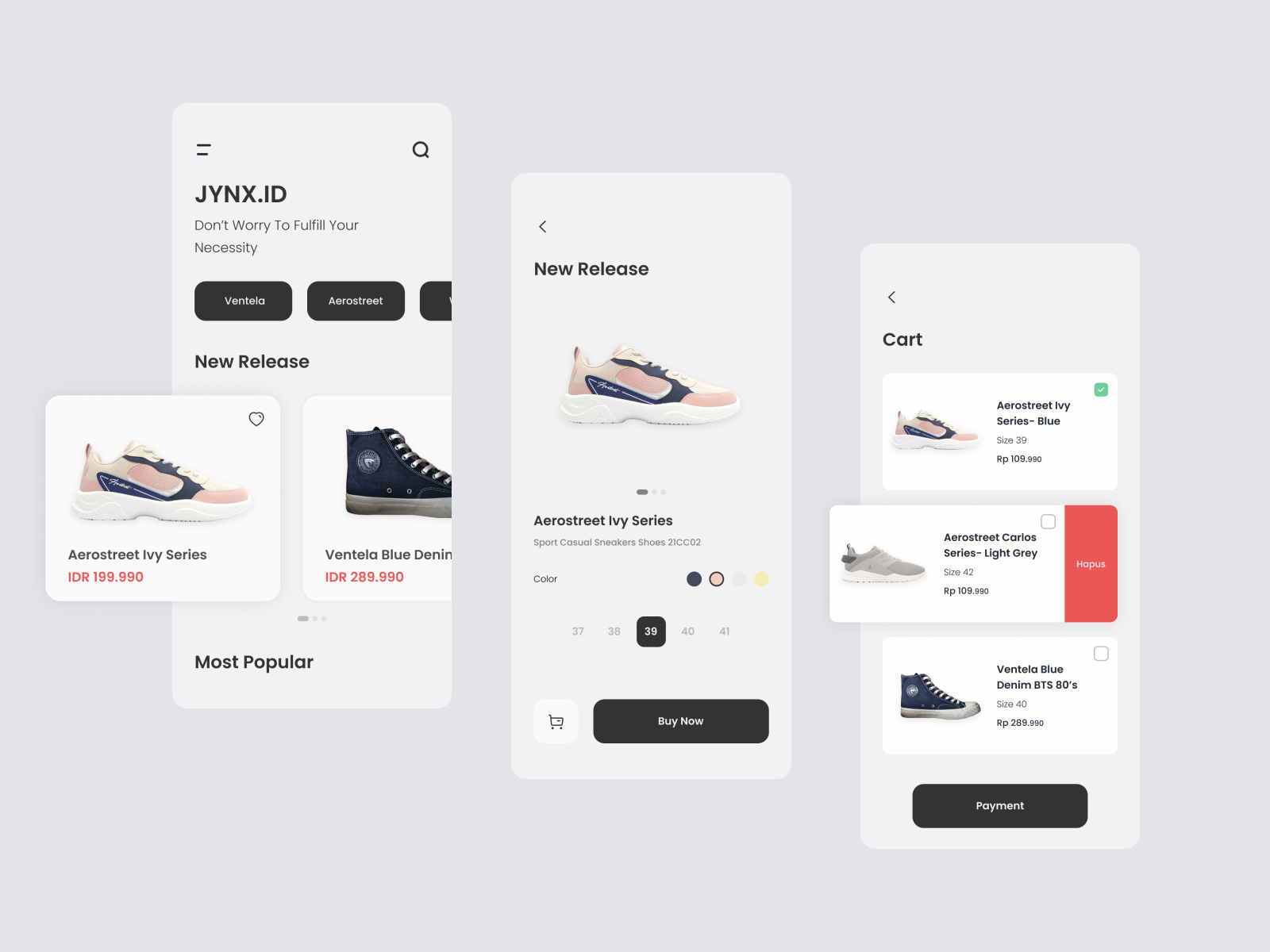 Shoes Mobile App Design. by R Ghozia U on Dribbble