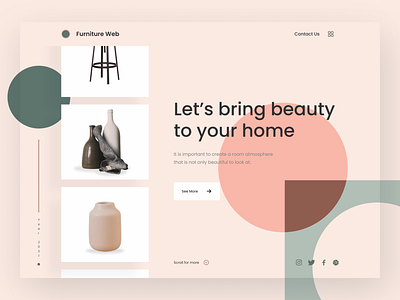 Furniture Landing Page