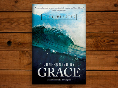 "Confronted by Grace" cover design book cover grace water wave