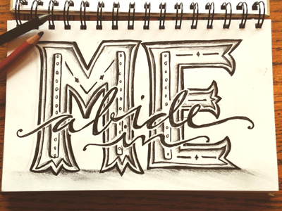 Abide In Me abide charcoal handmade type illustration ink john 15 typography