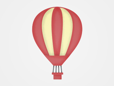 Hot Air Balloon balloon illustration sky texture vector