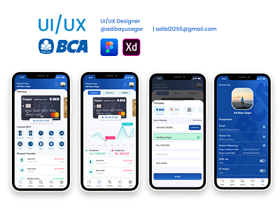 UI UX BCA Mobile Banking