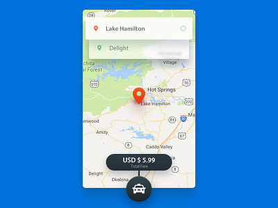 Daily UI #09 Request Taxi