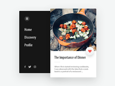 Daily UI #18 Blog