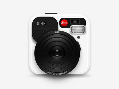 Daily UI #19 Leica Sofort Icon